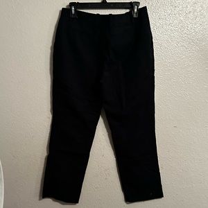 Cabi size 4, ankle pants - charcoal grey/deep navy combo with belt loops